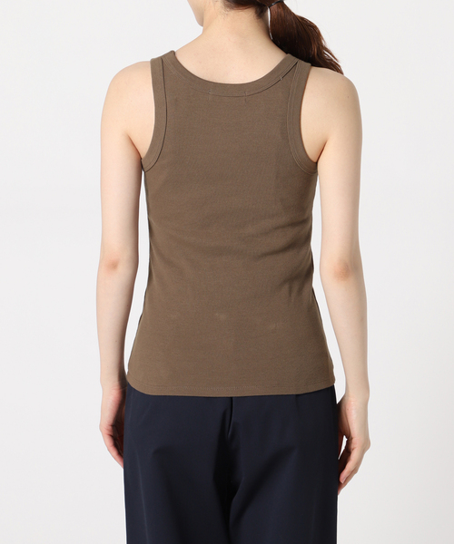 JOINT WORKS（ジョイントワークス）の「【COMMRE/コムル】アメスリタンク（タンクトップ・レディース・ホワイト/ブラウン/グリーン・FREE）」の18枚目の写真