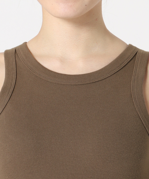 JOINT WORKS（ジョイントワークス）の「【COMMRE/コムル】アメスリタンク（タンクトップ・レディース・ホワイト/ブラウン/グリーン・FREE）」の19枚目の写真