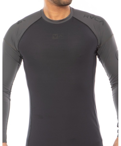 RVCA☆Sport Rashguard Long Sleeve クルーネックラッシュガード RVCA ルーカ Tシャツ ラッシュガード メンズ レディース 長袖