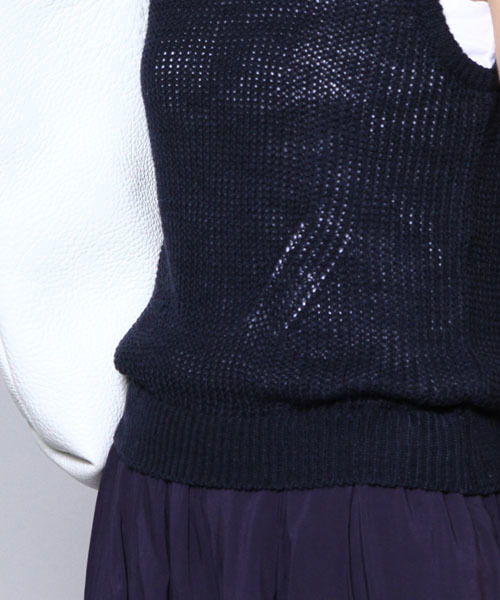 ☆AMERICAN RAG CIE ラグシー ニット×布帛シャツワンピース☆