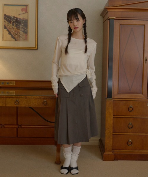 long sheer tops / ロングシアートップス（Tシャツ/カットソー