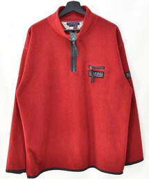 【ヴィンテージ古着】80~90's TOMMY HILFIGER / トミーヒルフィガー ハーフジップ フリーストップス