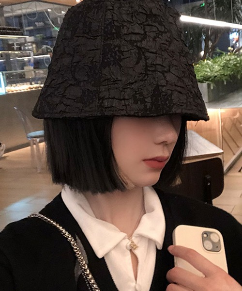 EPICKS(エピックス)の「バケットハット(ハット・レディース・ブラック/ホワイト/ベージュ・F)」の7枚目の写真