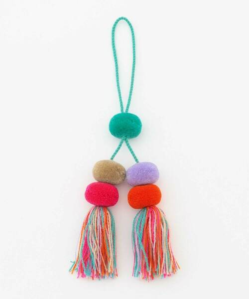 FRAPBOIS（フラボア）の「メルカドバッグ用アクセサリー（その他・レディース・グレー/イエロー/ブルー/グリーン・FREE）」の3枚目の写真