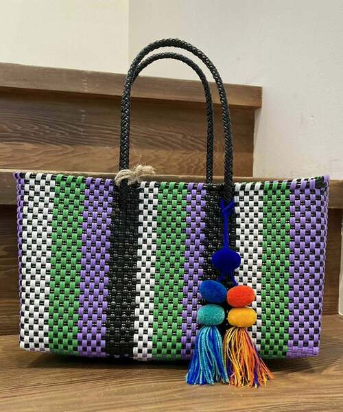 FRAPBOIS（フラボア）の「メルカドバッグ用アクセサリー（その他・レディース・グレー/イエロー/ブルー/グリーン・FREE）」の8枚目の写真