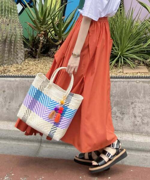 FRAPBOIS（フラボア）の「メルカドバッグ用アクセサリー（その他・レディース・グレー/イエロー/ブルー/グリーン・FREE）」の11枚目の写真