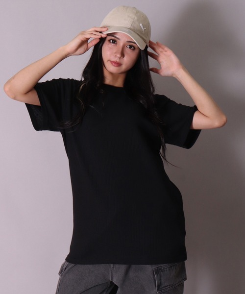 PUMA（プーマ）の「(EL)【PUMA】【ユニセックス】ブランドマーク コットンツイル キャップ（キャップ・レディース・ネイビー/ブラック/ベージュ・FREE）」の11枚目の写真