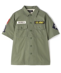 AVIREX | COTTON SHORTSLEEVE FATIGUE SHIRT / コットン ショートスリーブ ファティーグ シャツ / AVIREX / アヴィレックス(シャツ/ブラウス)