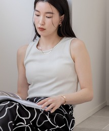LOWRYS FARM | スタイルUPカップ付きタンクトップ　177886(タンクトップ)