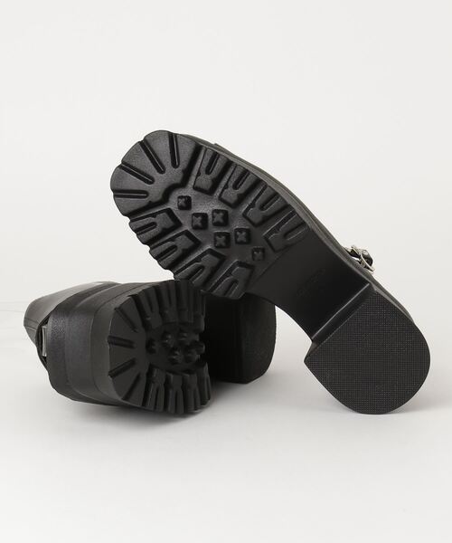 WEGO（ウィゴー）の「WEGO/ボリュームバルキーサンダル（サンダル・レディース・グレー/ブラック・MEDIUM/LARGE）」の4枚目の写真