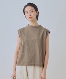 「KHA:KI / カーキ」TWIST DETAIL TOP