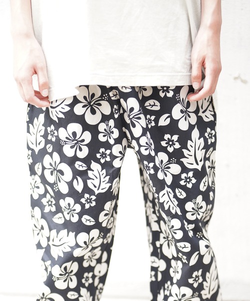 COOKMAN（クックマン）の「Cookman クックマン シェフパンツ イージーパンツ ワイドパンツ Hibiscus Black（その他パンツ・メンズ・ブラック・MEDIUM/LARGE）」の22枚目の写真