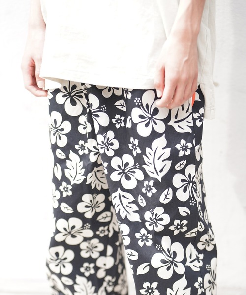 COOKMAN（クックマン）の「Cookman クックマン シェフパンツ イージーパンツ ワイドパンツ Hibiscus Black（その他パンツ・メンズ・ブラック・MEDIUM/LARGE）」の21枚目の写真