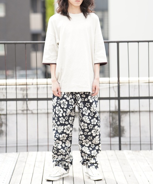 COOKMAN（クックマン）の「Cookman クックマン シェフパンツ イージーパンツ ワイドパンツ Hibiscus Black（その他パンツ・メンズ・ブラック・MEDIUM/LARGE）」の20枚目の写真