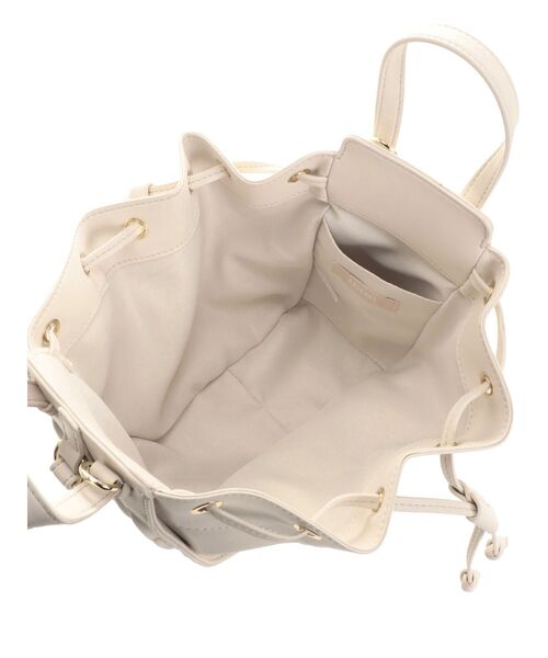 RESEXXY（リゼクシー）の「シャーリングコンパクトバッグ（ハンドバッグ・レディース・ブラック/ブラウン/アイボリー・FREE）」の17枚目の写真