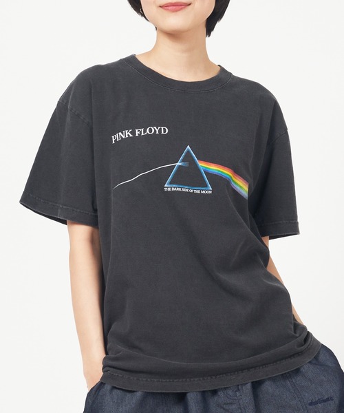 GOOD ROCK SPEED(グッドロックスピード)の「PINK FLOYD TEE The Dark Side of the Moon TEE(Tシャツ/カットソー・レディース・ブラック・FREE)」の1枚目の写真