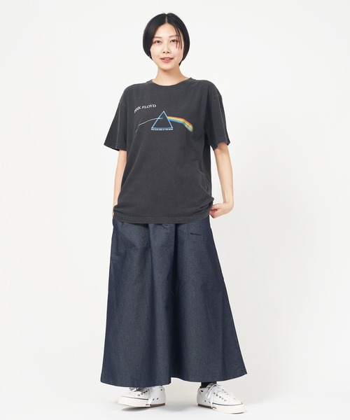 GOOD ROCK SPEED(グッドロックスピード)の「PINK FLOYD TEE The Dark Side of the Moon TEE(Tシャツ/カットソー・レディース・ブラック・FREE)」の4枚目の写真