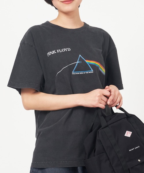 GOOD ROCK SPEED(グッドロックスピード)の「PINK FLOYD TEE The Dark Side of the Moon TEE(Tシャツ/カットソー・レディース・ブラック・FREE)」の2枚目の写真