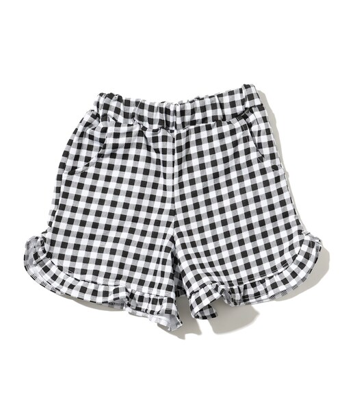 SHOO・LA・RUE（シューラルー）の「◆【110-140cm/吸水速乾】アソート裏毛ショートパンツ（その他パンツ・キッズ・ライトパープル/ブラック系/ブルー系/ライトベージュ/パープル系5/ライトグリーン/ブラック系1・14/11/12/13）」の2枚目の写真