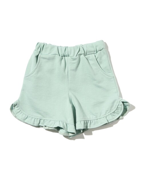 SHOO・LA・RUE（シューラルー）の「◆【110-140cm/吸水速乾】アソート裏毛ショートパンツ（その他パンツ・キッズ・ライトパープル/ブラック系/ブルー系/ライトベージュ/パープル系5/ライトグリーン/ブラック系1・14/11/12/13）」の4枚目の写真