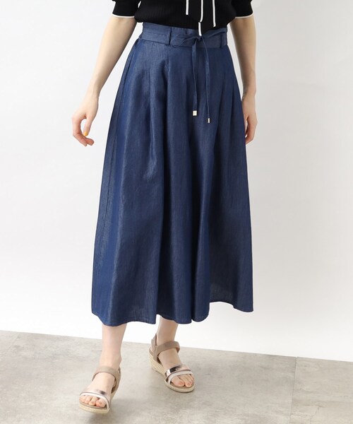 grove（グローブ）の「◆お仕事にもお出かけにも！夏の涼しげスカートパンツ（その他パンツ・レディース・ナチュラル/キャメル/ブラック/ネイビー・03/02/04/01/05）」の19枚目の写真