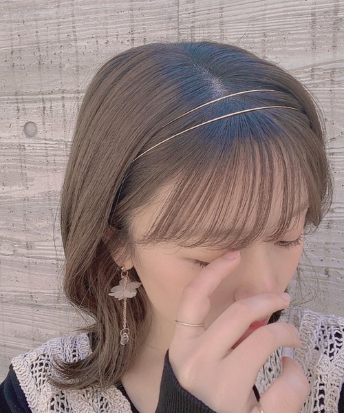 TONE SELECT GOODS（トーンセレクトグッズ）の「pur chouchou/メタルカチューシャ（カチューシャ・レディース・その他1/その他2・FREE）」の3枚目の写真