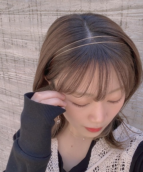 TONE SELECT GOODS（トーンセレクトグッズ）の「pur chouchou/メタルカチューシャ（カチューシャ・レディース・その他1/その他2・FREE）」の5枚目の写真