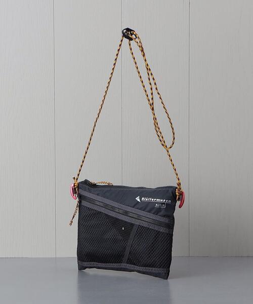 koti BEAUTY&YOUTH(コティ ビューティアンドユース)の「<Klattermusen>ALGIR ACCESSORY BAG M/ポーチ(ショルダーバッグ・メンズ・ブラック・FREE)」の2枚目の写真