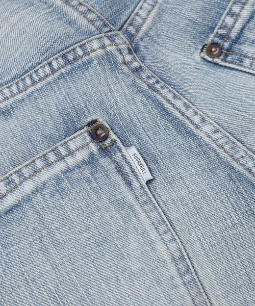 SUGARHILL（シュガーヒル）の「FADED MODERN DENIM WESTERN WIDE TROUSERS（デニムパンツ・メンズ・インディゴブルー・32/30）」の5枚目の写真