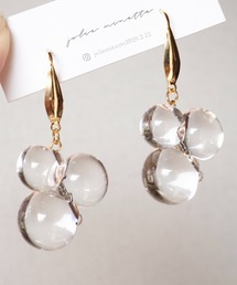 jolie minette/クリアバブル ピアス