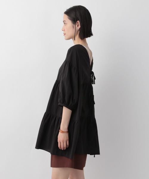 LOWRYS FARM(ローリーズファーム)の「2WAYティアードブラウス 960881(シャツ/ブラウス・レディース・ブラック/ブラウン/ホワイト・FREE)」の14枚目の写真