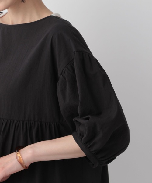 LOWRYS FARM(ローリーズファーム)の「2WAYティアードブラウス 960881(シャツ/ブラウス・レディース・ブラック/ブラウン/ホワイト・FREE)」の18枚目の写真