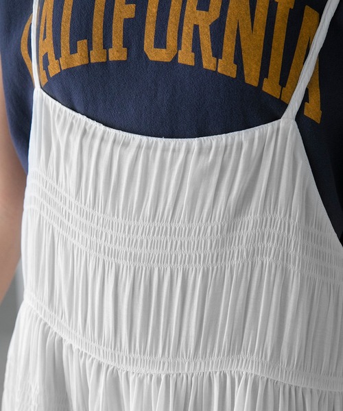 forksy.（フォルクシー）の「【forksy.】ティアードフリルワンピース（ワンピース・レディース・ブラック/オフホワイト/ブルー系/ブラック系/ブラック系その他/ブルー/ラベンダー/アイボリー/レッド・FREE）」の15枚目の写真