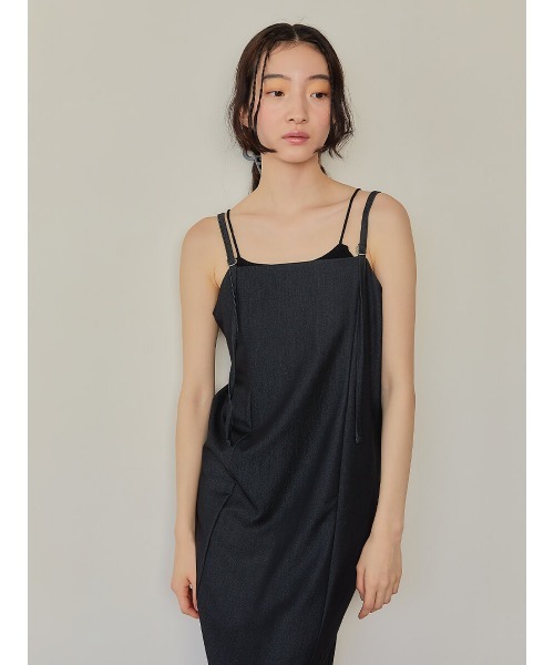 Ayla(アイラ)の「rib cup cami(キャミソール・レディース・ベージュ/ブラック/ホワイト・FREE)」の7枚目の写真