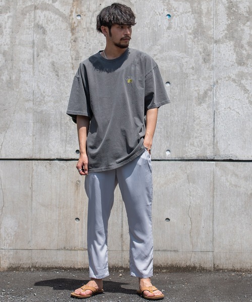 SILVER BULLET(シルバーバレット)の「『CavariA/キャバリア』ピグメント刺繍TEE(Tシャツ/カットソー・メンズ・サックスブルー/イエロー/ブラック・L/M)」の6枚目の写真
