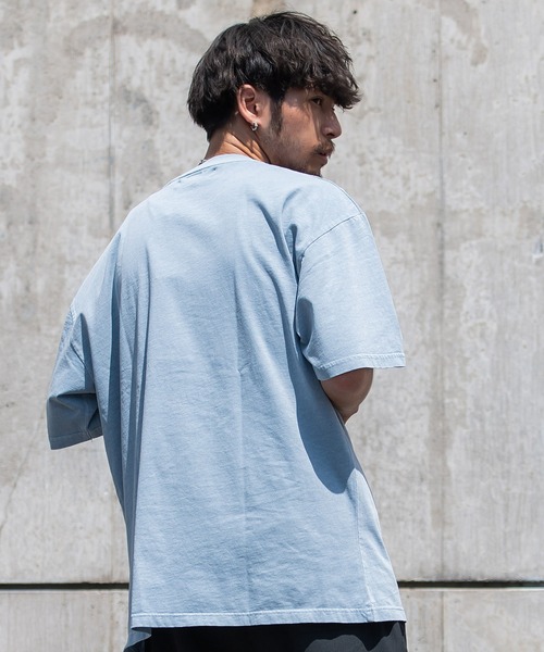 SILVER BULLET(シルバーバレット)の「『CavariA/キャバリア』ピグメント刺繍TEE(Tシャツ/カットソー・メンズ・サックスブルー/イエロー/ブラック・L/M)」の10枚目の写真