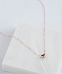 queite | K10 YG/PG ハート ネックレス［queite］(ネックレス)