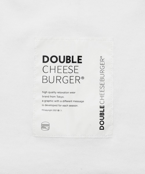 DOUBLE CHEESEBURGER（ダブルチーズバーガー）の「ダブルチーズバーガー Tシャツ ‐A Dios- / DOUBLE CHEESEBURGER T-shirt ‐A Dios-（Tシャツ/カットソー・メンズ・ホワイト/ブラック・1/2）」の3枚目の写真