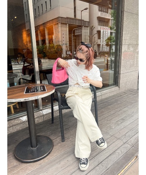 JUMELLE（ジュメロ）の「stone ribbon clip（バレッタ/ヘアクリップ・レディース・ブラック・FREE）」の8枚目の写真