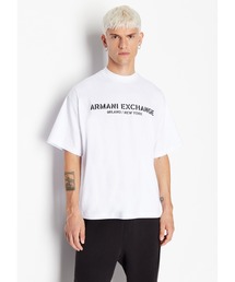 ARMANI EXCHANGE | 【A|X アルマーニ エクスチェンジ】AXロゴ　半袖クルーネックTシャツ/OVER(Tシャツ/カットソー)