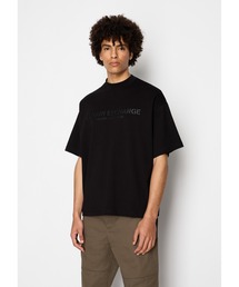 ARMANI EXCHANGE | 【A|X アルマーニ エクスチェンジ】AXロゴ　半袖クルーネックTシャツ/OVER(Tシャツ/カットソー)