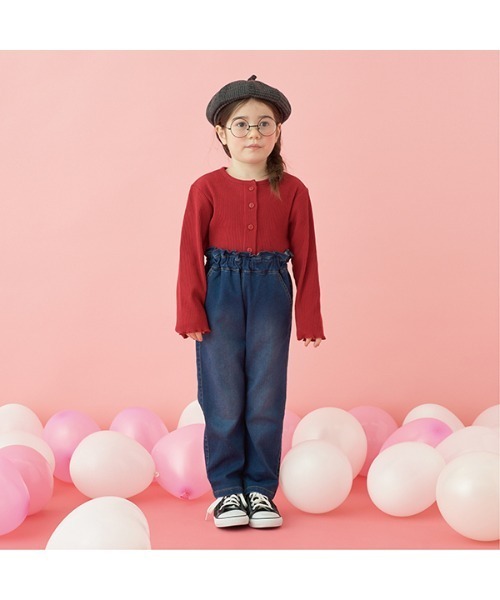 Lycee mine(リセマイン)の「すぽっと履けてきれいシルエットデニムパンツ(デニムパンツ・キッズ・ネイビー・100cm/110cm/120cm/130cm/140cm/150cm)」の12枚目の写真