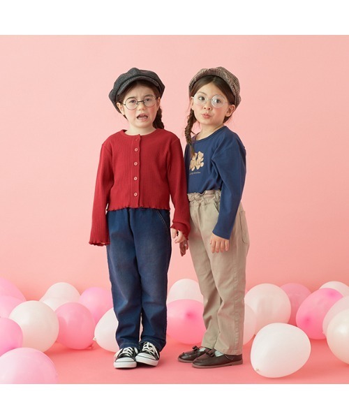 Lycee mine(リセマイン)の「すぽっと履けてきれいシルエットデニムパンツ(デニムパンツ・キッズ・ネイビー・100cm/110cm/120cm/130cm/140cm/150cm)」の13枚目の写真