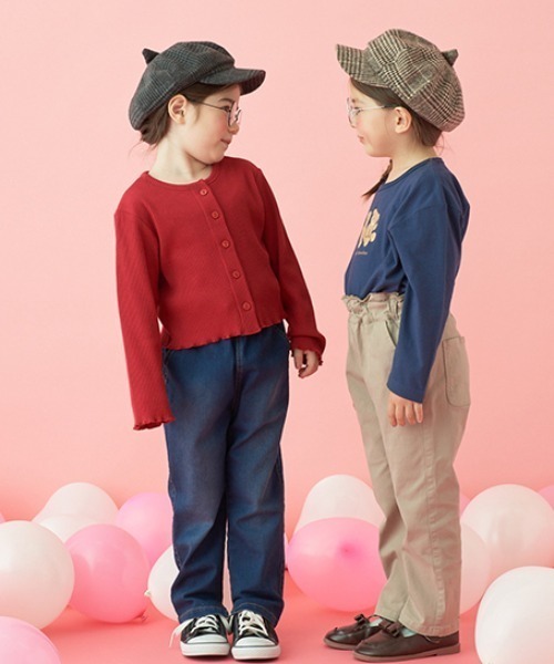 Lycee mine(リセマイン)の「すぽっと履けてきれいシルエットデニムパンツ(デニムパンツ・キッズ・ネイビー・100cm/110cm/120cm/130cm/140cm/150cm)」の17枚目の写真