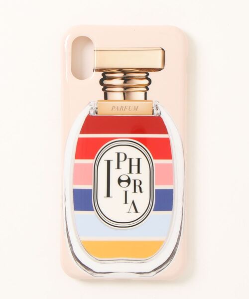 【セール】IPHORIA/アイフォリア パフューム Case for Apple iPhone X/XS - Perfume Round Stripes Multicolor（スマホケース/カバー）｜iphoria（アイフォリア）