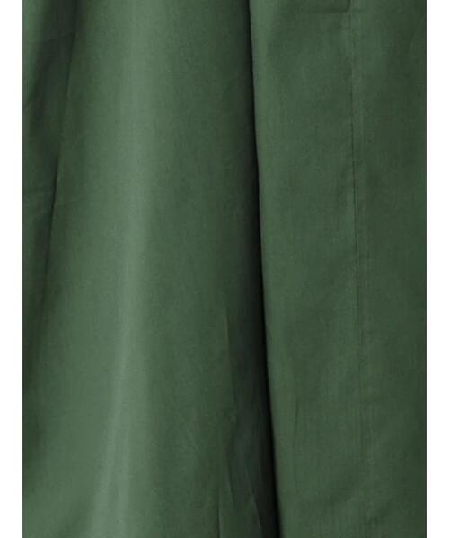 ehka sopo（エヘカソポ）の「リボンサス付ギャザースカート（スカート・レディース・ブラック/キャメル/グリーン・F）」の11枚目の写真