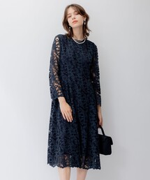 ⭐︎専用です⭐︎23区　ホワイト/ブラック カットソーワンピース 38 CLASSY.コラボ/洗える】シャツアンサンブル ワンピース / 23区