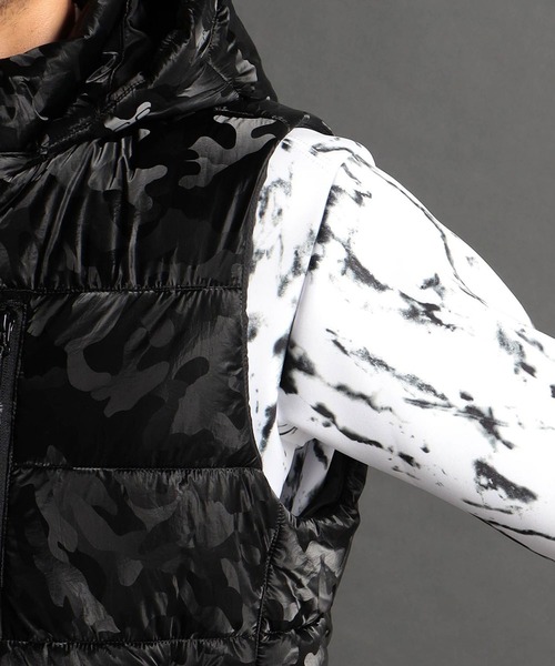 NICOLE CLUB FOR MEN（ニコルクラブフォーメン）の「【NICOLE SPORTS】ワッシャータフタ中綿ベスト（ダウンベスト・メンズ・ブラック系/グレー系/ブラック・MEDIUM/LARGE/X-LARGE）」の13枚目の写真