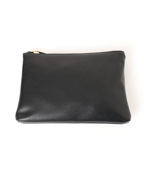 Q(キュー)の「パーテーショントート(トートバッグ・レディース・ブラック/アイボリー・ONE SIZE)」の10枚目の写真