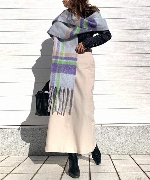 Q(キュー)の「パーテーショントート(トートバッグ・レディース・ブラック/アイボリー・ONE SIZE)」の15枚目の写真